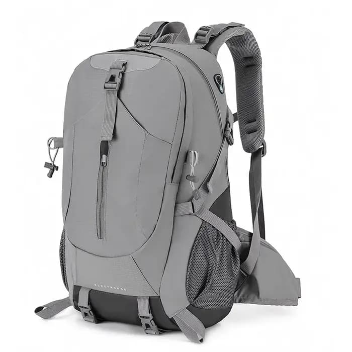 Sac à dos de voyage de couleur unie 40L pour sports de plein air