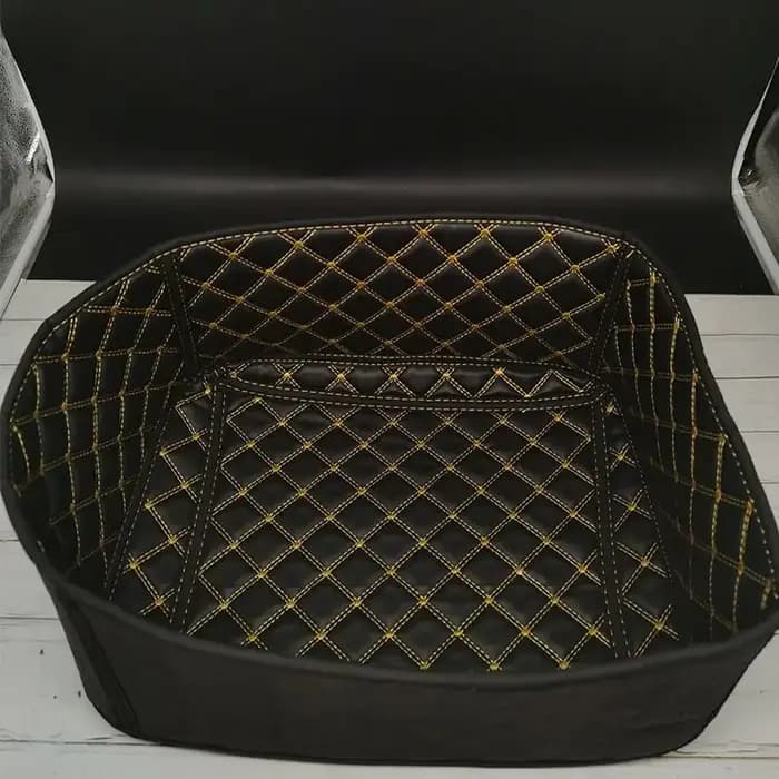 Pour 45L 55L 36L 65L 40L, sac de protection intérieur en cuir PU pour coffre de voiture en alliage d'aluminium, conteneur intérieur de coffre à bagages