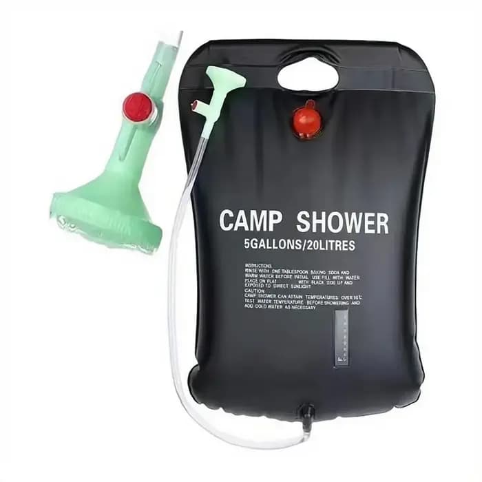 Sac de douche solaire 20L grande capacité