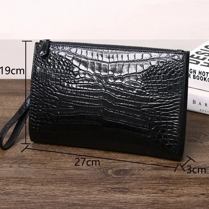 Sac en cuir véritable pour homme