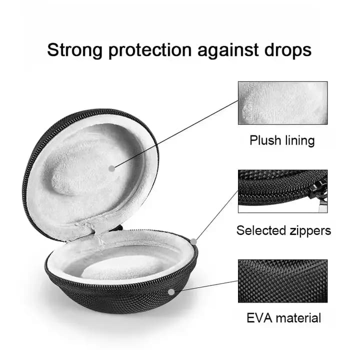 Étui de voyage Portable EVA pour montre unique, boîte de rangement pour montre, support de montre étanche pour montres intelligentes, conteneur à fermeture éclair
