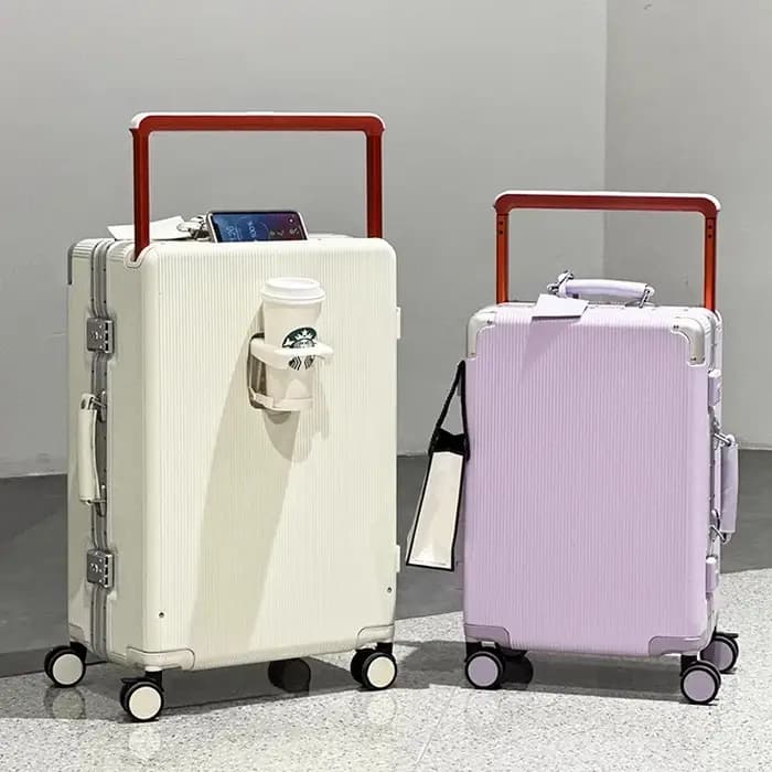 Imu-Valise de voyage à poignée large pour hommes et femmes