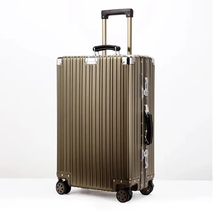 Valise rétro en alliage d'aluminium et de magnésium