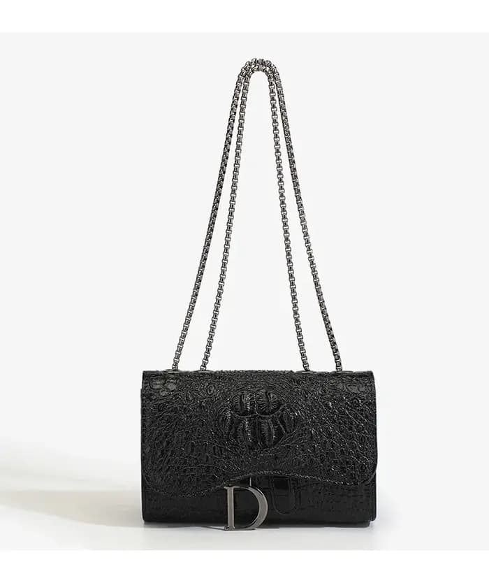 Sac à main à bandoulière pailmétrage pour femmes