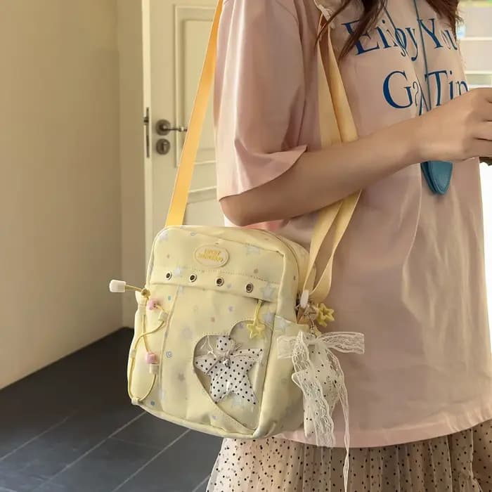 Sac bandoulière tendance pour femme 2026 – Nouveau sac à l'épaule en nylon multi-poches