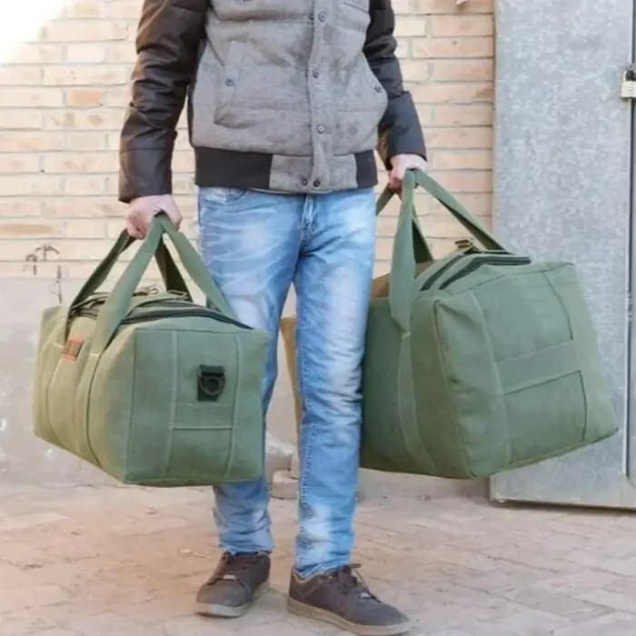 Sacs de voyage imperméables en toile pour hommes et femmes