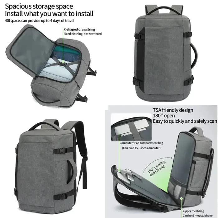 Sac à dos de voyage multifonctionnel pour femmes
