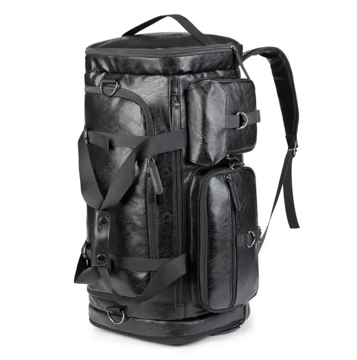 Sac de voyage pour homme, sac à main de luxe avec compartiment séparé pour chaussures (humide/sec),
