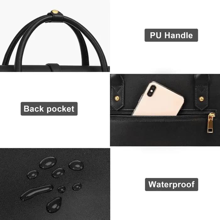 Sac fourre-tout en cuir PU pour femmes