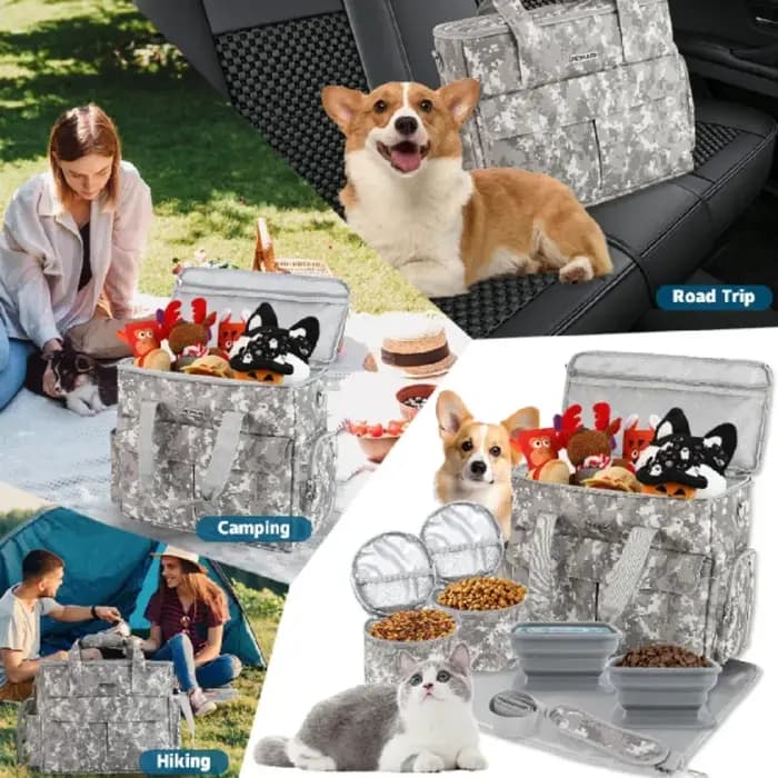 Grand ensemble de 6 sacs de voyage pour chien approuvés par les compagnies aériennes