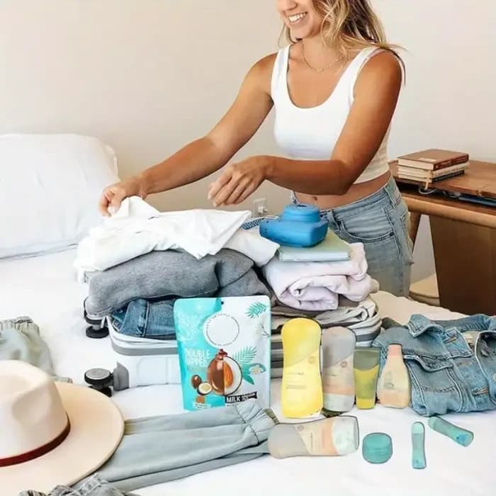 Manchons anti-fuite pour conteneur de voyage