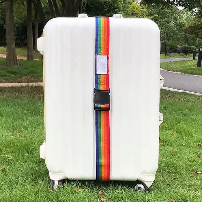 Sangles de bagages de forme droite pour valise