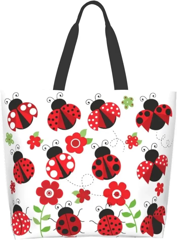 Sac fourre-tout imperméable réutilisable pour femme