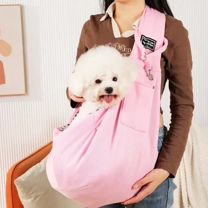 Sac de transport confortable pour chien, sac à bandoulière pour animaux de compagnie, sac de transpo