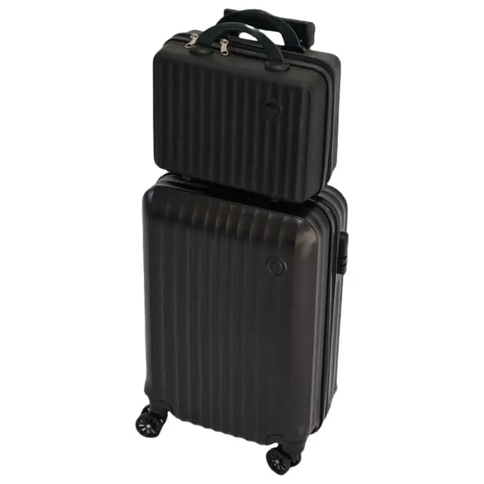 Ensemble de 2 pièces, boîtier de chariot de 20 pouces et combinaison de valise de 14 pouces, roues u