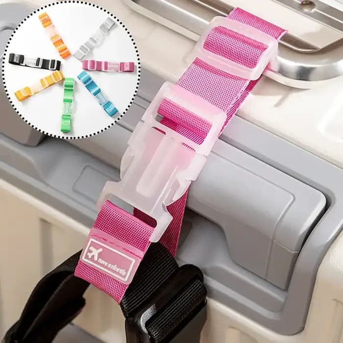 Sangles de bagages réglables en nylon pour valises