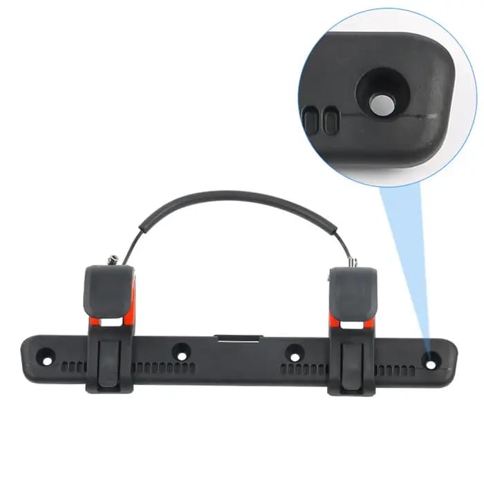 Clip de fixation réglable pour sacoche de vélo