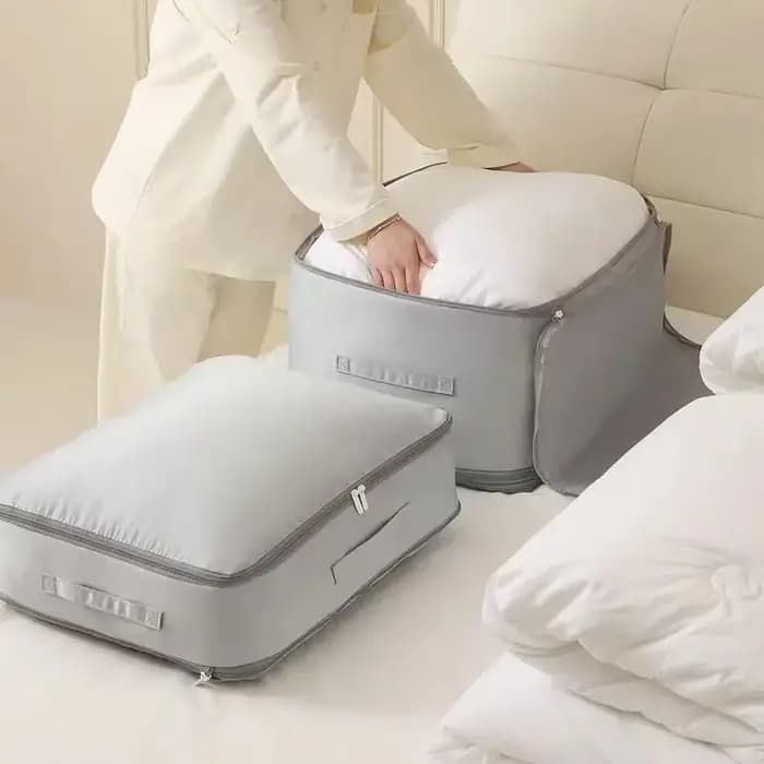 Sac de rangement auto-compressible robuste