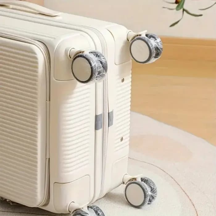 Housse de protection jetable pour roue de bagage