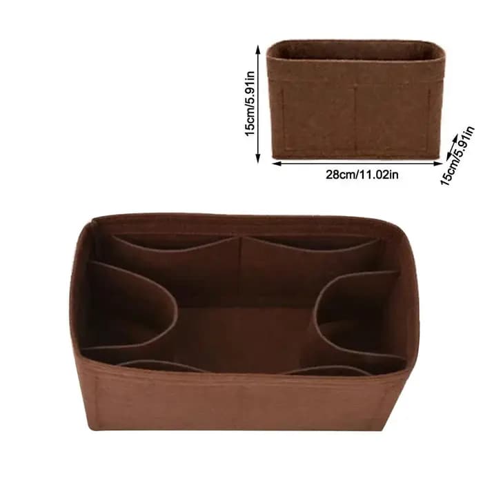 Nouveau organisateur de sac à main en feutre pour LV Speedy25/30/35/sac pour femme sac de rangement de grande capacité