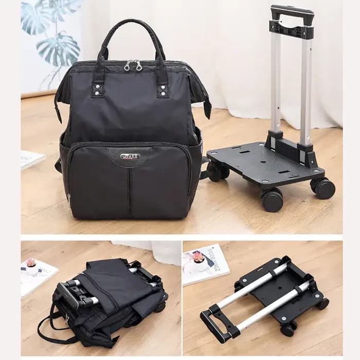 Sac à roulettes de voyage Oxford pour femme