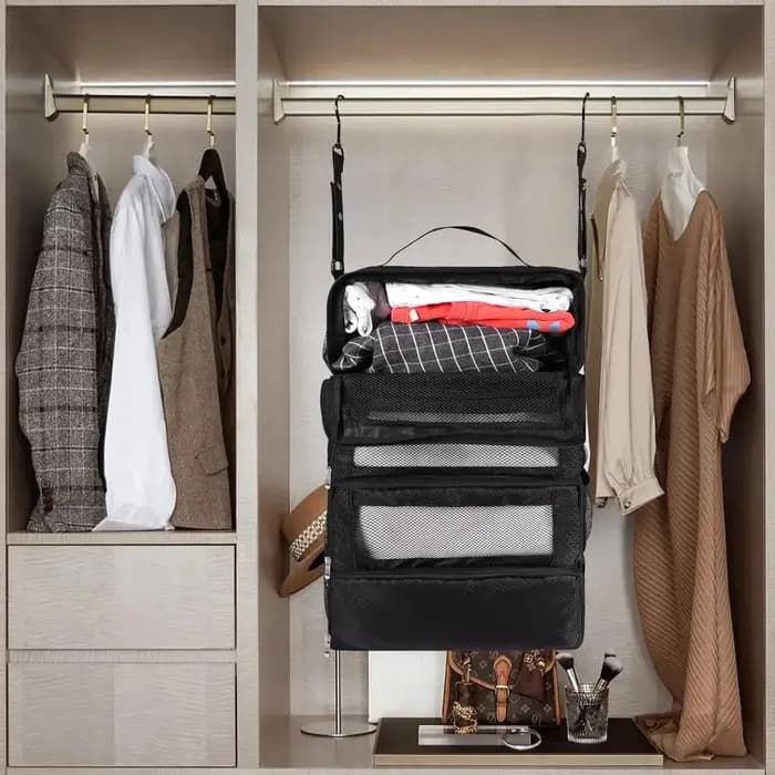 Sacs de rangement suspendus pliables