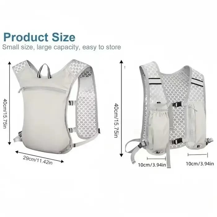 Sac à dos d'hydratation léger pour les sports de plein air - Porte-eau ergonomique pour la course à pied