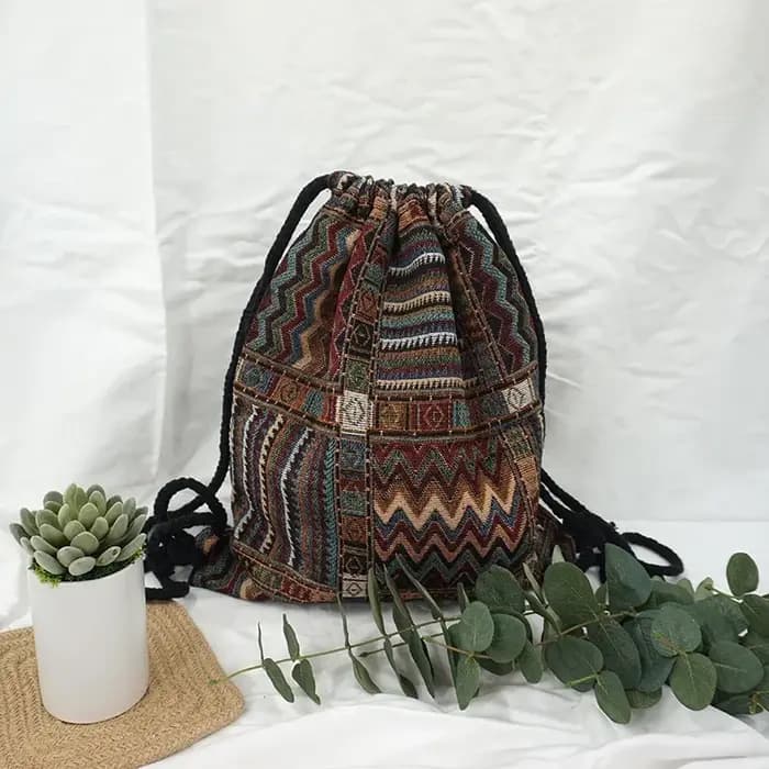 Sac à dos en tissu pour femme 2026