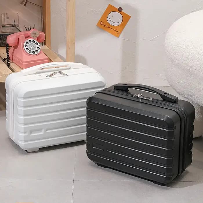 Valise de voyage de 14 pouces, nouveau Design, bagage à main, sac de rangement Portable, boîte de maquillage pour femmes, sac de voyage de bonne qualité pour week-end
