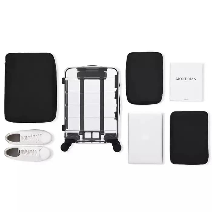 Valise Transparente de Luxe pour Homme et Femme