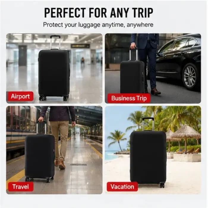 Housse de protection pour valise de voyage
