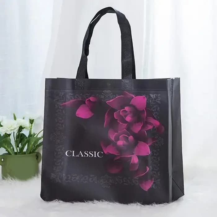 Sac fourre-tout en toile non tissée pour femme