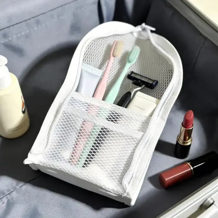 Trousse de Toilette Portable en Maille EVA pour Voyage
