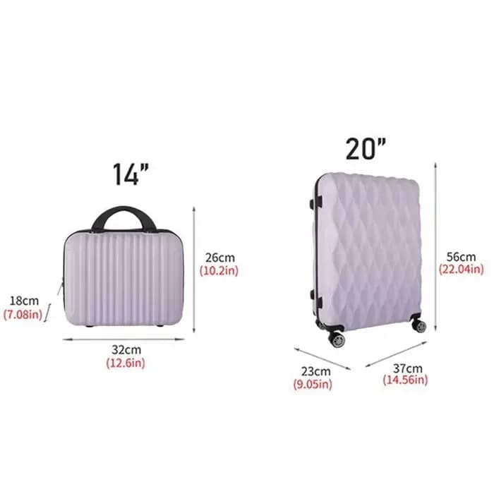 Ensemble de bagages 2 pièces