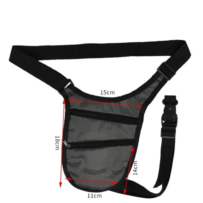 Sacs de taille de voyage invisibles et sécurisés, plusieurs poches, sangle réglable, sac de taille a