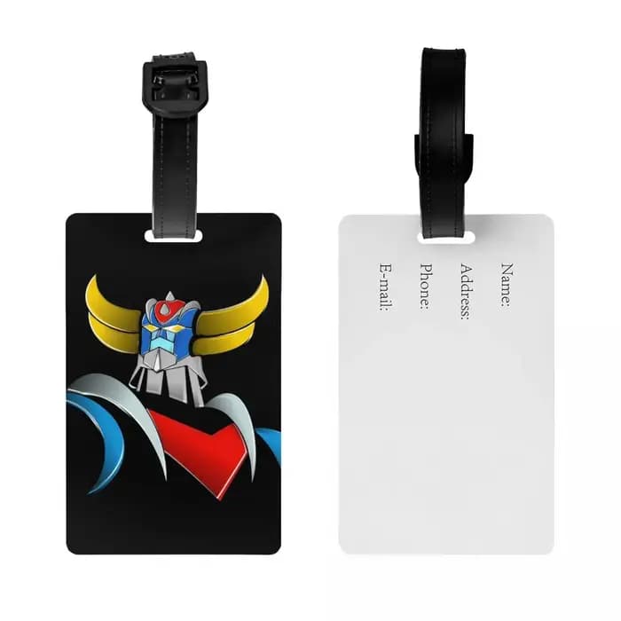 Étiquettes à Bagages Personnalisées Goldorak Grendizer pour Valises