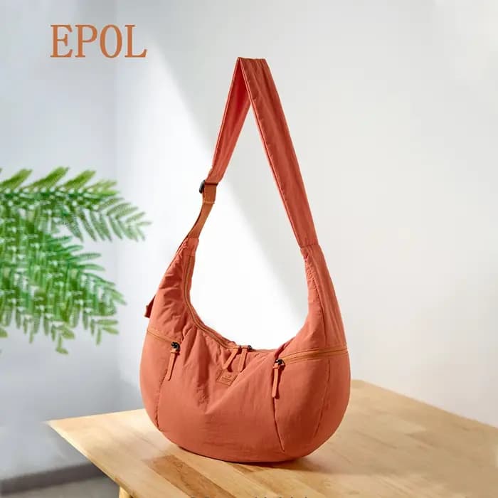 Sac à bandoulière EPOL pour femme en nylon imperméable