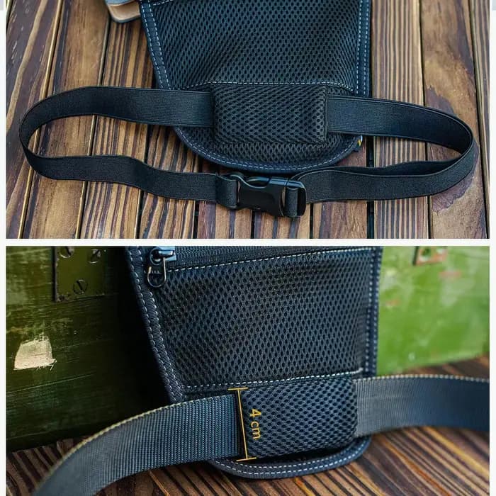 Sac à bandoulière tactique, sac dissimulé, sac bandoulière, sac secret agent, portefeuille antivol, accessoires de chasse
