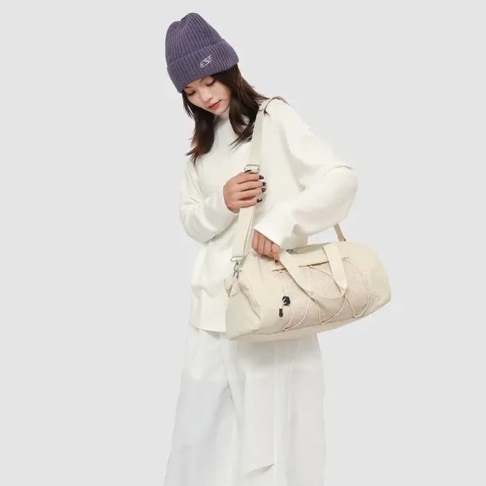 Nouveau Sac de voyage stockage de courte Distance sac à bagages léger simple épaule bandoulière en plein