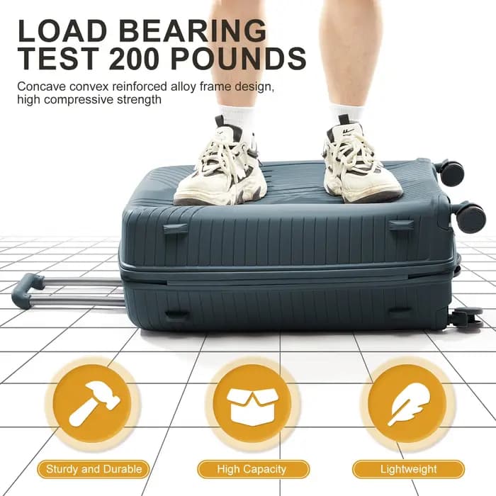 Valise de voyage 2024 nouvelle grande capacité bagages roulants Durable TSA
