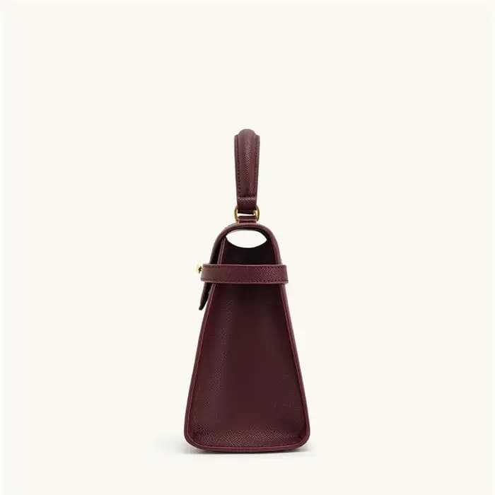 Sac trapézoïdal JW PEI, nouveau style, sac bandoulière en cuir véritable pour femme, design de niche