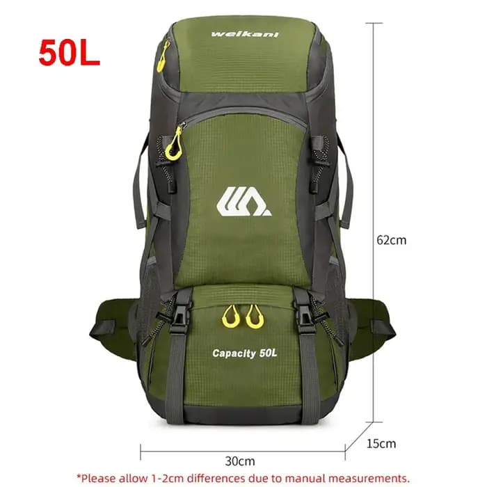 50L voyage sac à dos Camping hommes grand sac de randonnée touristique sac à dos étanche Sports de plein air escalade alpinisme sac bagages