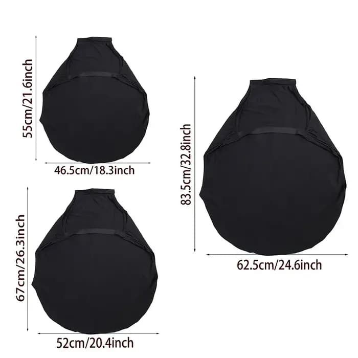 Nouveau tissu valise protecteur bagages housse anti-poussière adapté pour 18-32 pouces