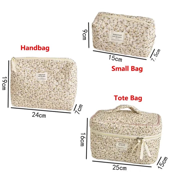 Pochette à cosmétiques Vintage pour femmes