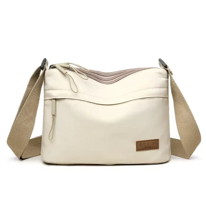 Sac à bandoulière à grande capacité avec 3 poches principales pour femmes, sac à main multi-poches e