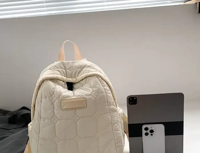 Sac à dos en toile personnalisé pour femme