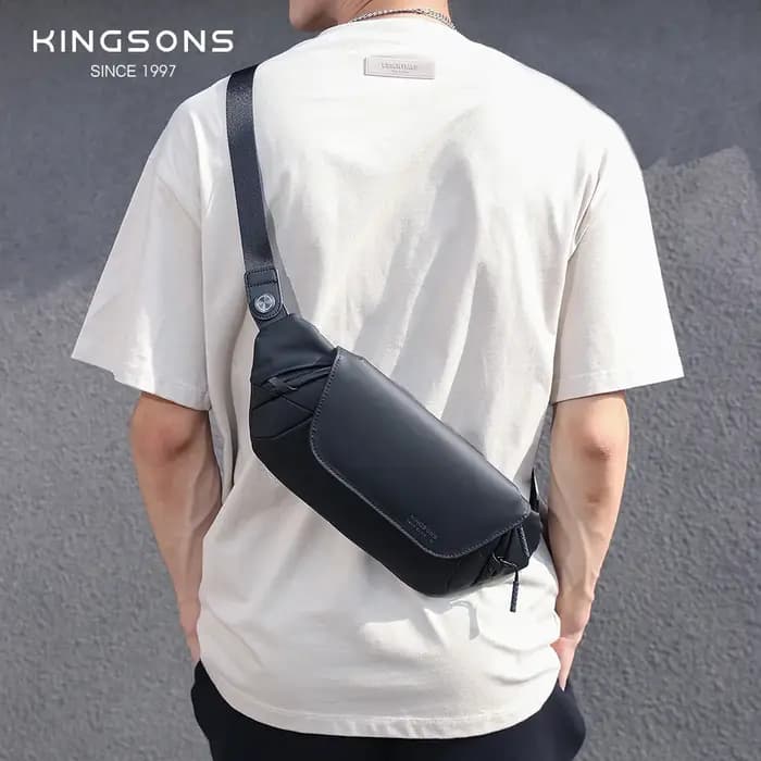 Kingsons-Sacs à bandoulière étanches pour hommes