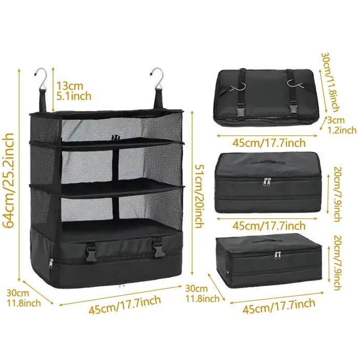 Organisateur de bagages de voyage