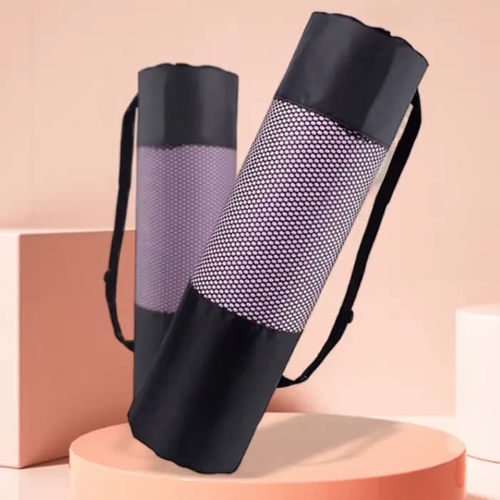 1 sac en maille de rangement pour tapis de yoga respirant – Tissu Oxford durable