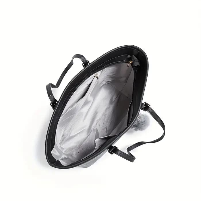 Sac à main fourre-tout en cuir PU pour femmes